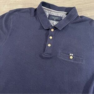 Ted Baker Women’s Short Sleeve Polo  Blue Size 6